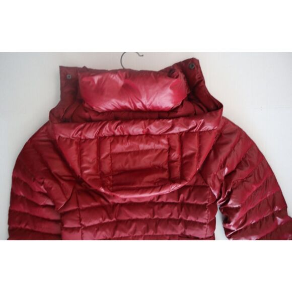 The North Face Women's Sz S Beetroot Red Ruby Metropolis Down Jacket - Picture 10 of 16